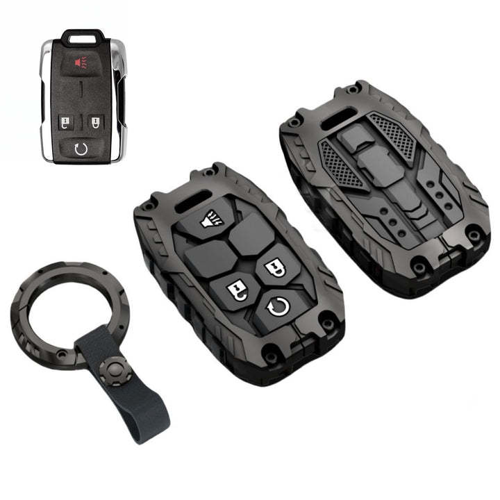 facaizhu front view zinc alloy shell showing precise fit and premium protection