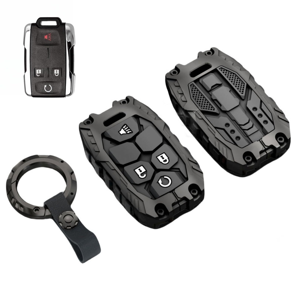facaizhu front view zinc alloy shell showing precise fit and premium protection