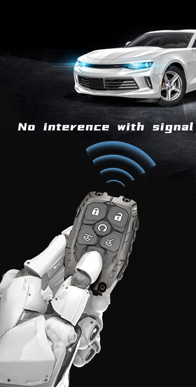 facaizhu installed on Chevy key demonstrates perfect fit and maintained signal