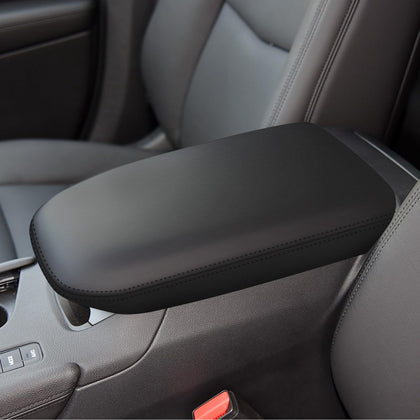 faccaibbg front view of armrest cover showing neat OEM look and protection