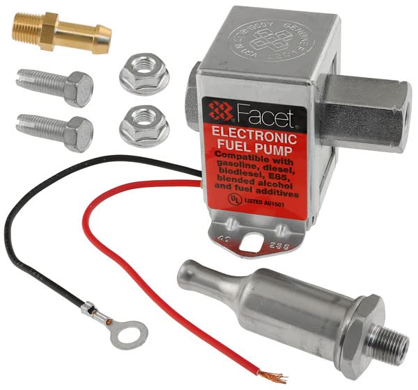 Facet FEP288SV front view showing pump kit and included fittings for reliable installation