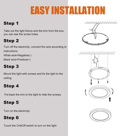 Facon installed on boat cabin ceiling demonstrating marine-ready lighting and space-saving fit
