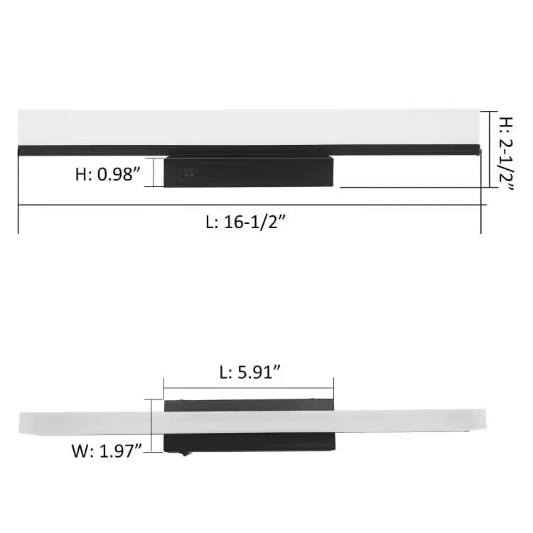 Facon illuminated at 3400K warm white showing flattering mirror light