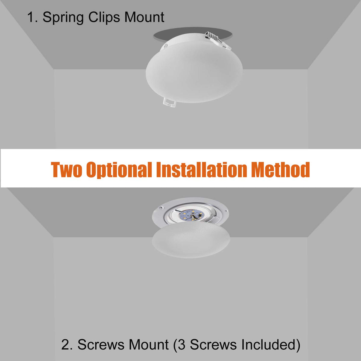 Facon puck light under-cabinet application showing task lighting and battery savings benefit efficient use