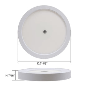 Facon slim profile side view highlighting low 7/16-inch depth for tight RV spaces