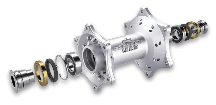 Detail shot of Factory Links double-lip NBR seal demonstrating contamination protection benefit
