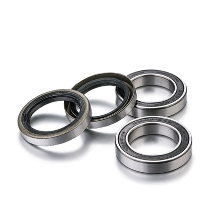 Factory Links front bearing kit packaging showing complete components and fitment benefits