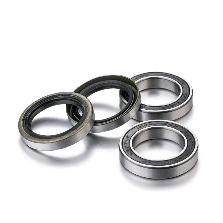 Factory Links front bearing kit packaging showing complete components and fitment benefits