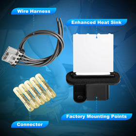 FAERSI wiring harness detail highlighting secure connector for easy plug-in replacement