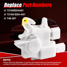 FAERSI actuator installed in vehicle door demonstrating restored power locks
