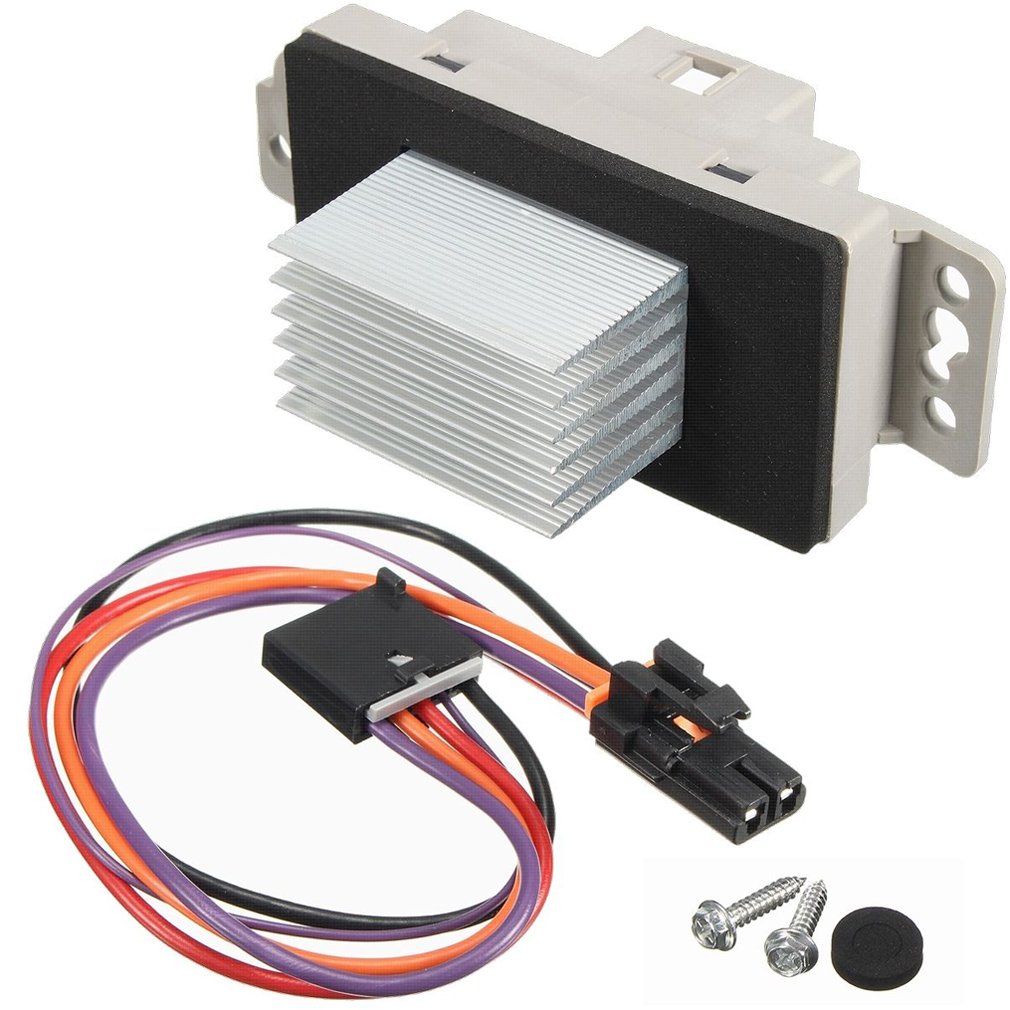 FAERSI front assembly showing resistor and plug for easy replacement