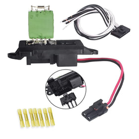 FAERSI blower resistor front view showing connector and mounting points for easy fit