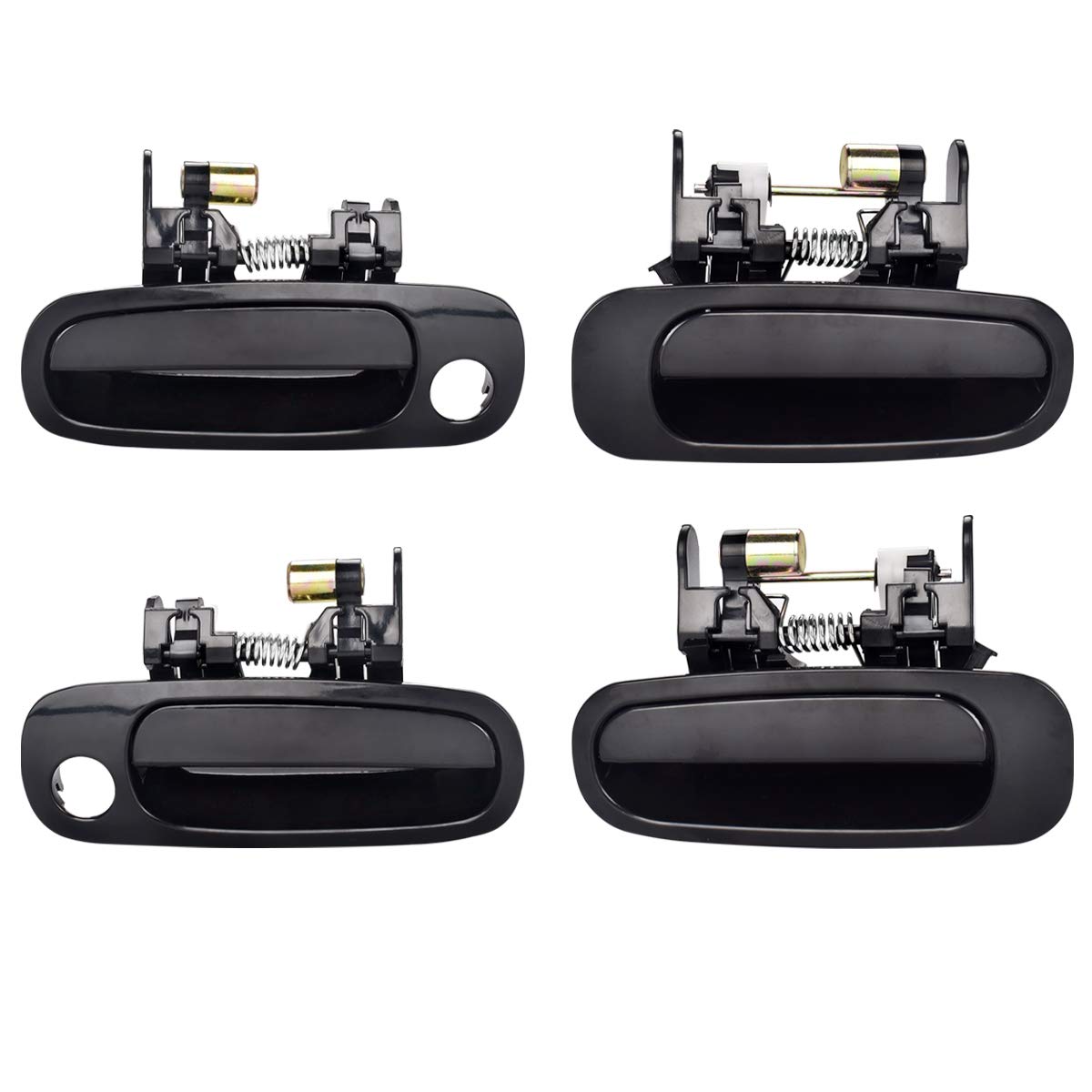 FAERSI front left handle packaging showing complete 4-piece set and benefit of full replacement