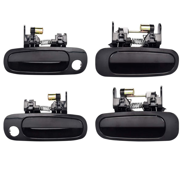 FAERSI front left handle packaging showing complete 4-piece set and benefit of full replacement