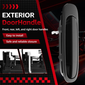 FAERSI rear handles mounted on vehicle showing consistent fit and weather resistance