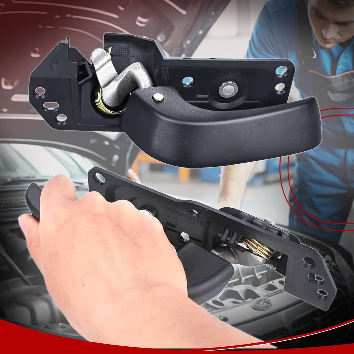 FAERSI labeled OE number plate verifying compatibility and peace of mind