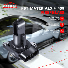 FAERSI sensor side connector detail highlighting secure electrical connection benefit