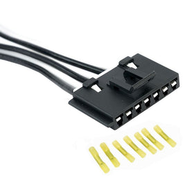 FAERSI packaging and contents including resistor and harness for hassle-free install