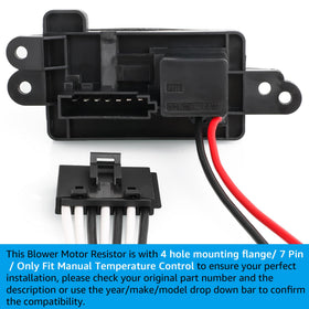 FAERSI resistor side profile illustrating compact design that fits OEM locations