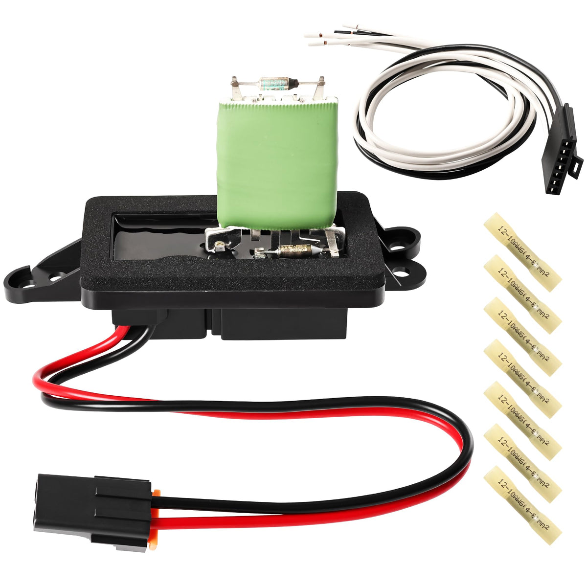 FAERSI resistor in vehicle lifestyle shot showing restored cabin airflow comfort