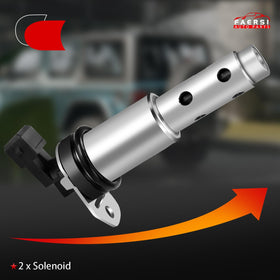 FAERSI solenoid beside ruler illustrating compact size for easy installation