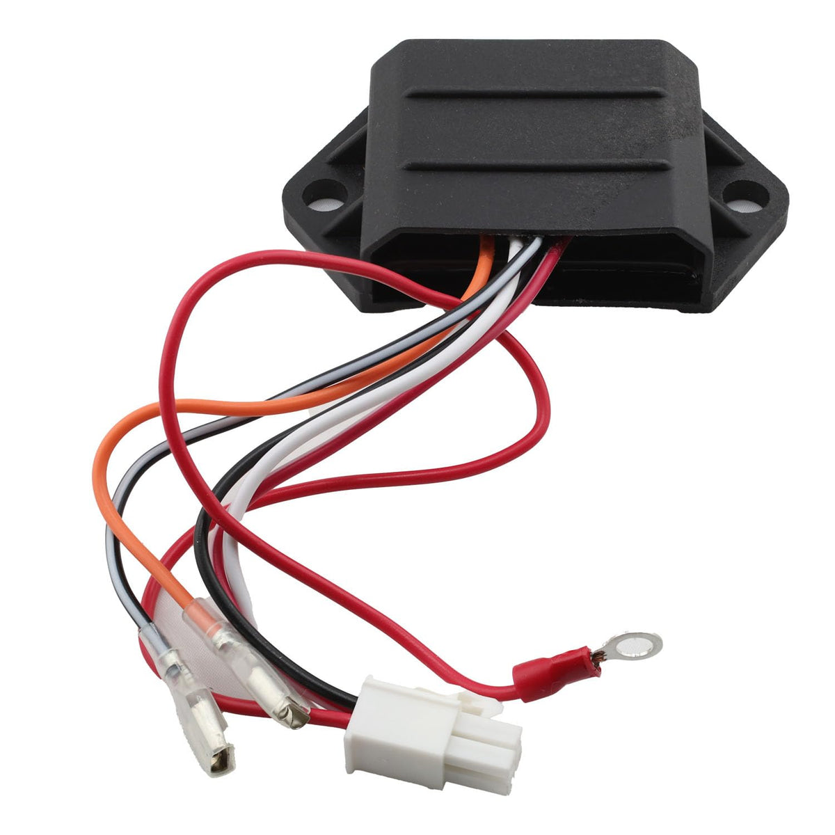 FainWan CDI front view showing compact metal housing and fit benefit