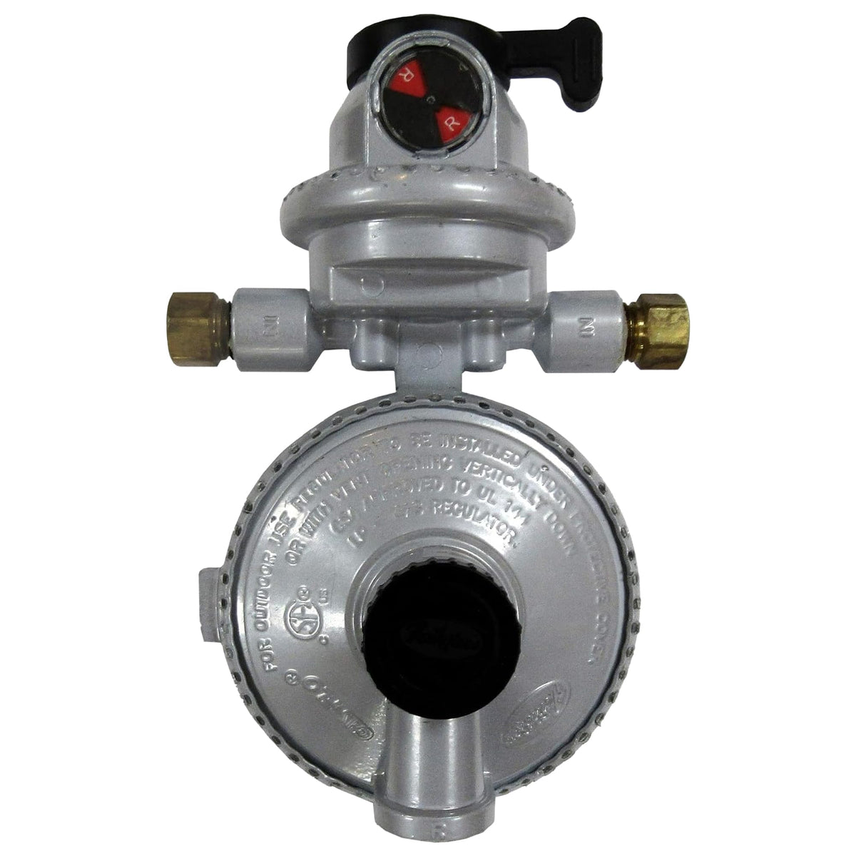 Fairview GR-9984 front profile showing compact regulator and durable housing for reliable performance
