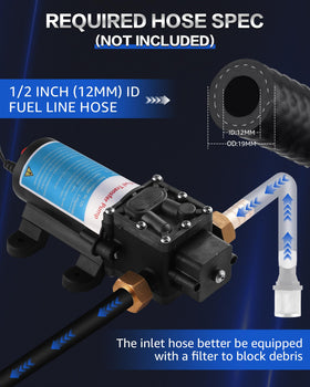 FAITIO battery clip setup illustrating direct 12V battery powering convenience