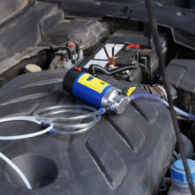 FAITIO pure copper motor close-up highlighting durable, efficient suction performance
