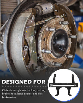 FAITIO external jaws next to brake shoes for correct clearance set