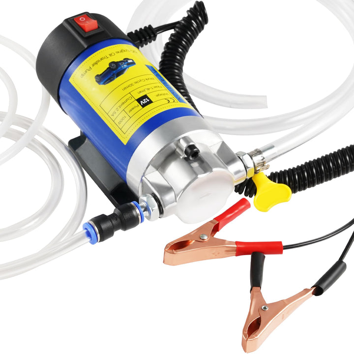 FAITIO front angle view showing compact oil extractor and controls for easy handling