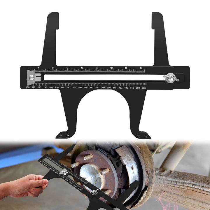 FAITIO front view of gauge showing overall design and easy reading