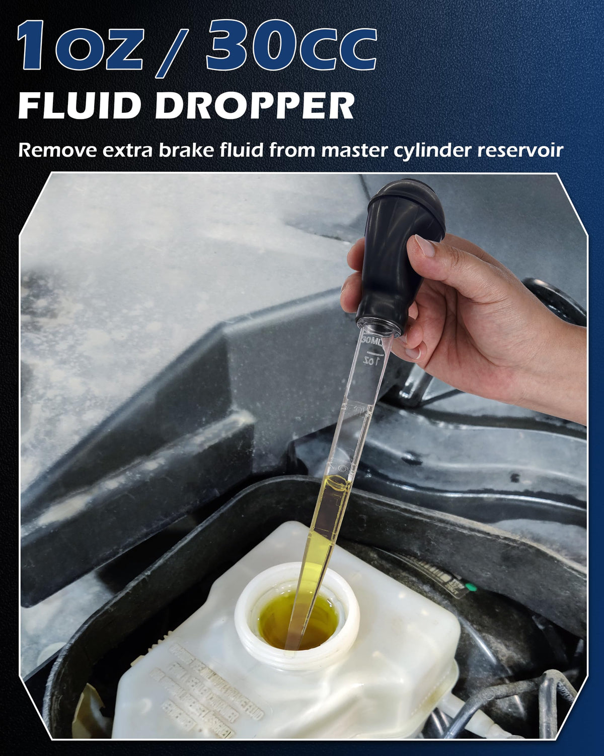 FAITIO in use on brake bleeder showing one-person efficient operation