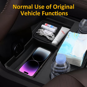 Falafa cup holder detail keeping beverage stable while driving