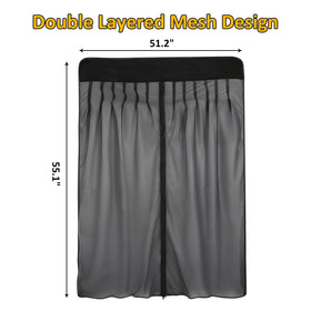 Falafa fabric texture showing tear-resistant, UV-stable material for long-lasting use
