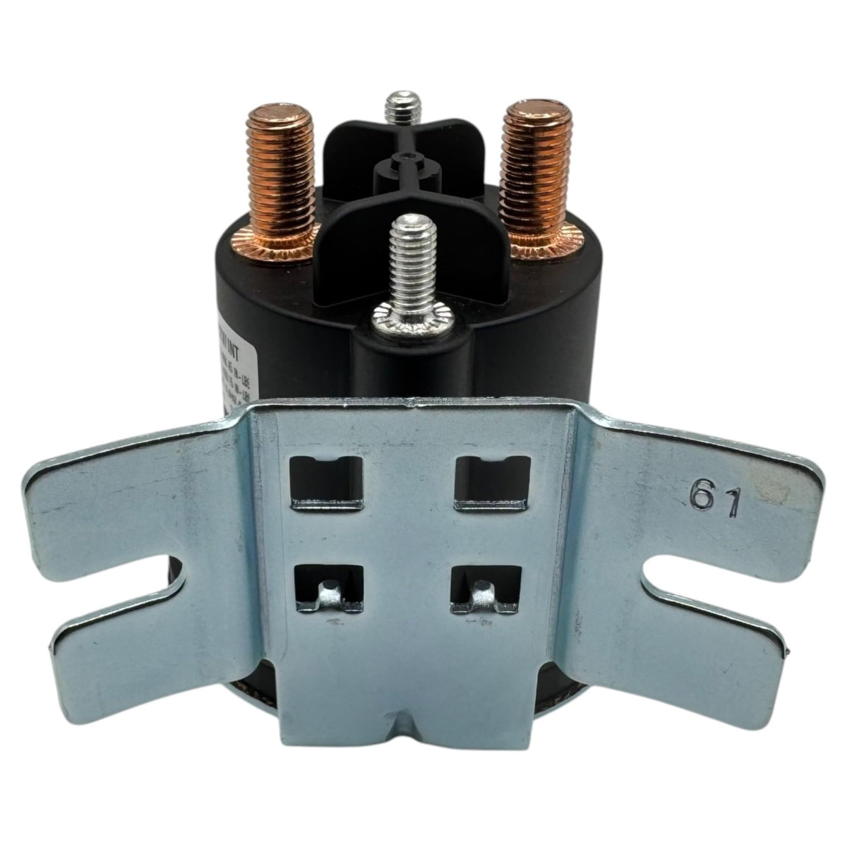 FalconSupply Trombetta contactor next to ruler showing compact, serviceable size