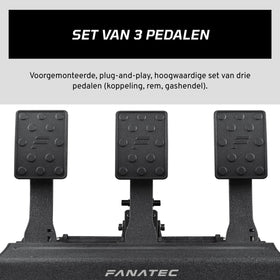 Fanatec close-up of the V2 load cell brake assembly demonstrating precise force feedback