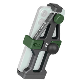 FANAUE front view mounted on handlebars showing secure grip and visibility