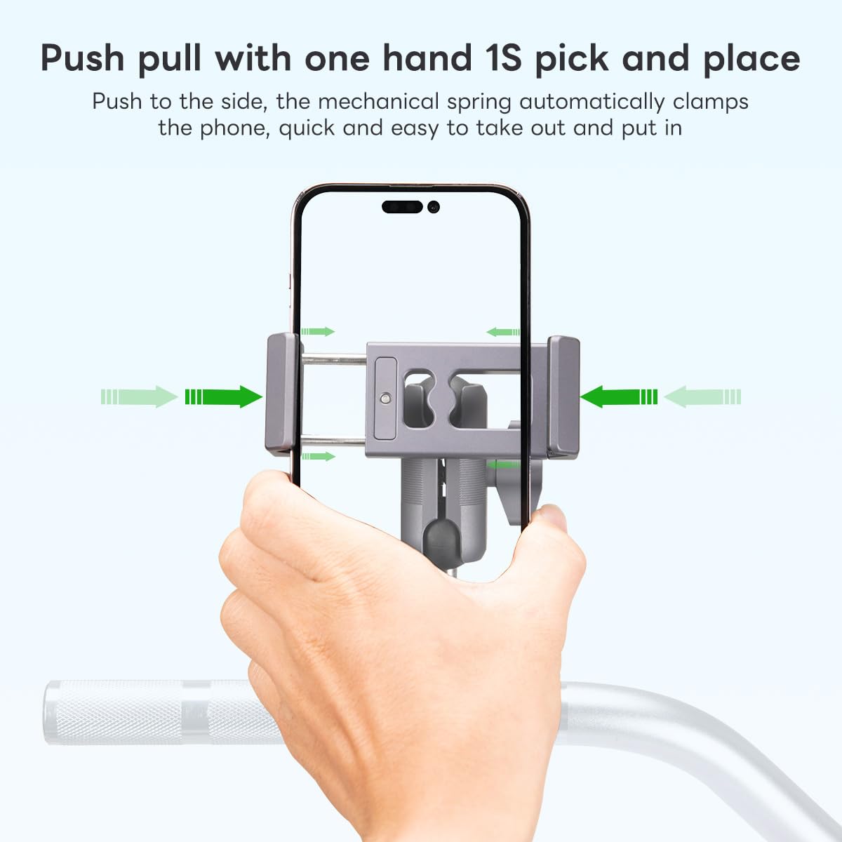 FANAUE next to smartphone showing fit for 6–8.5 inch devices