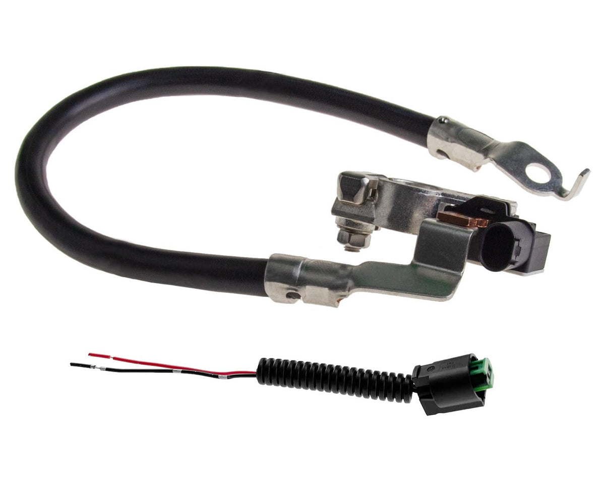 FANLIDE negative cable front view showing clean terminals and fitment benefit