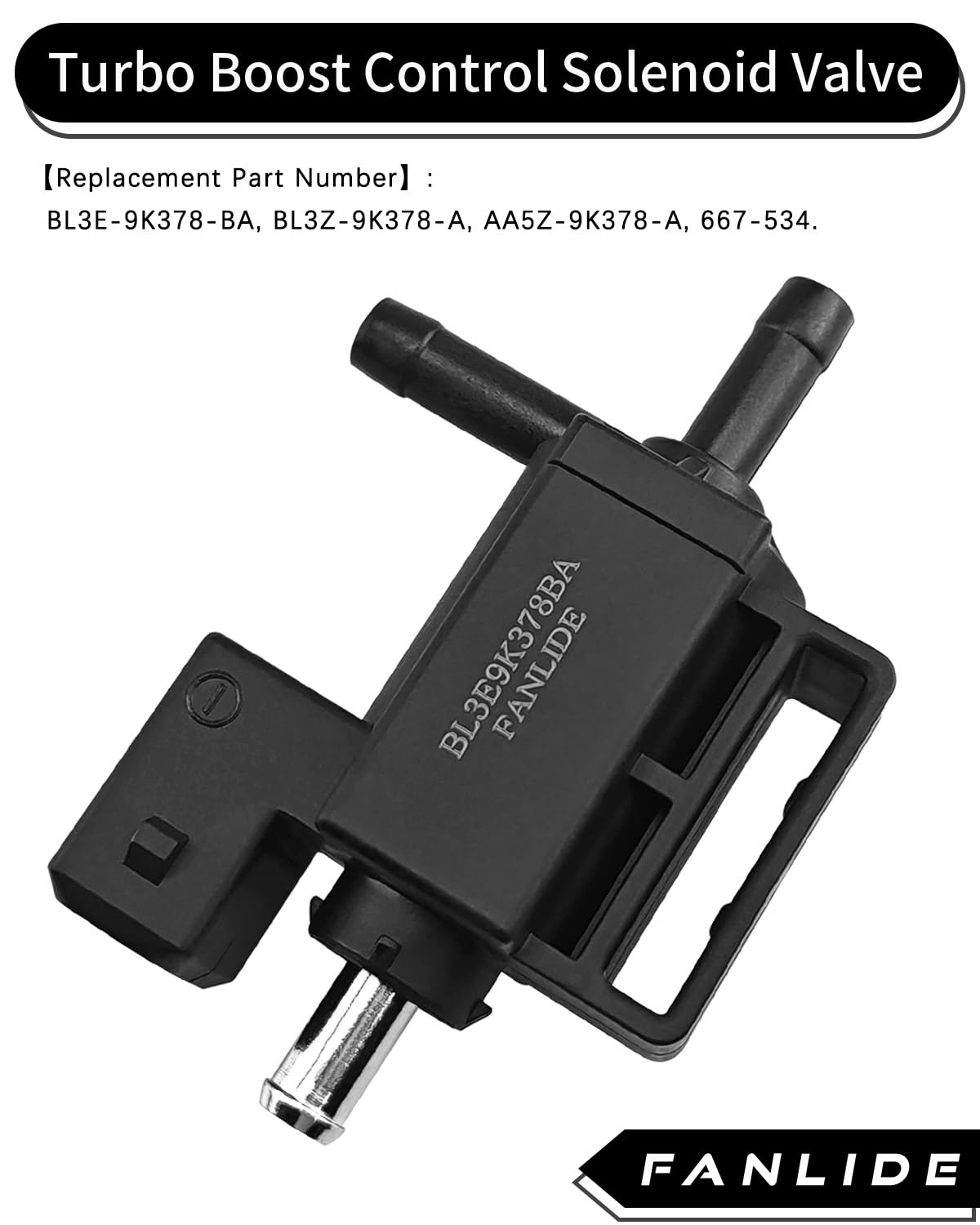 FANLIDE solenoid mounting flange closeup highlighting durable construction