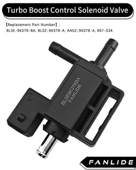 FANLIDE solenoid mounting flange closeup highlighting durable construction