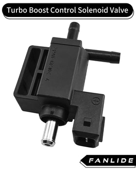 FANLIDE solenoid boxed packaging with label showing part number clarity