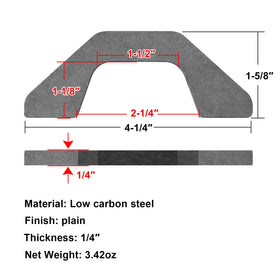 Fanmao close-up of inner opening dimensions showing secure strap fit