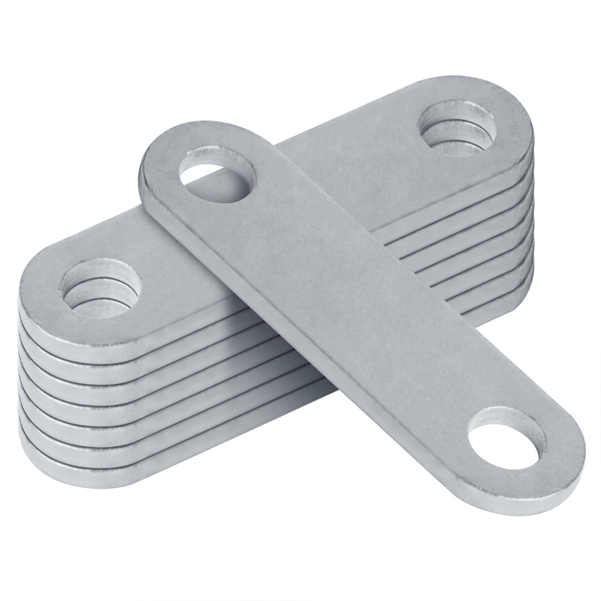 Fanmao front view of eight shackle straps showing uniform finish and quantity benefit