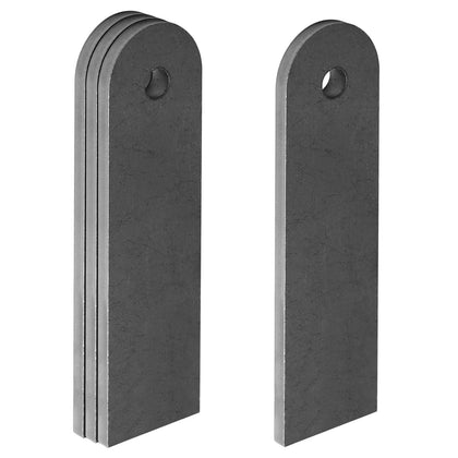 Fanmao front view showing weldable face and uniform shape, durable mounting benefit