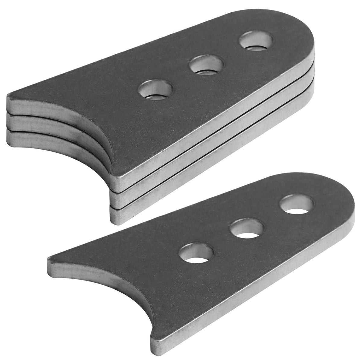 Fanmao tab beside ruler and 1/2 inch bolt illustrating correct scale