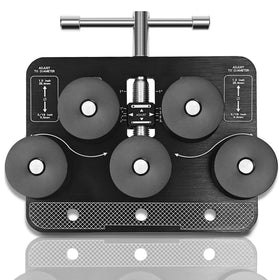 Fanmoss front view showing full straightener and mounting holes for easy setup