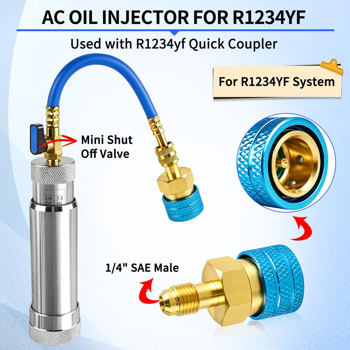 FANOVO brass adapters set for reliable threaded connections benefit