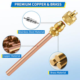 FANOVO copper surface macro highlighting thick material for durability